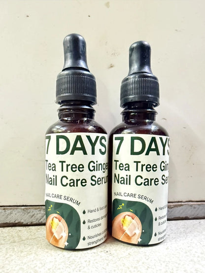 Nail Treatment Serum & Cuticle Care Oil – Pack of 2