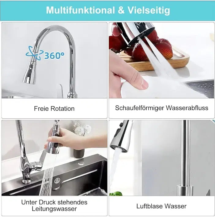 360° Rotating Faucet Extension Nozzle – Pack of 1