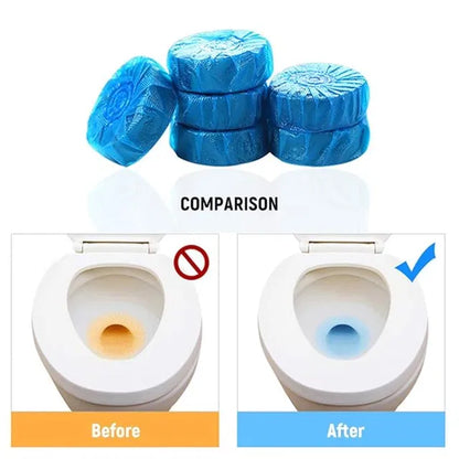 Toilet Detergent Toilet Bowl Cleaners Toilet Cleaning Tablets Toilet Deodorizer Bathroom Cleaners 10PCS