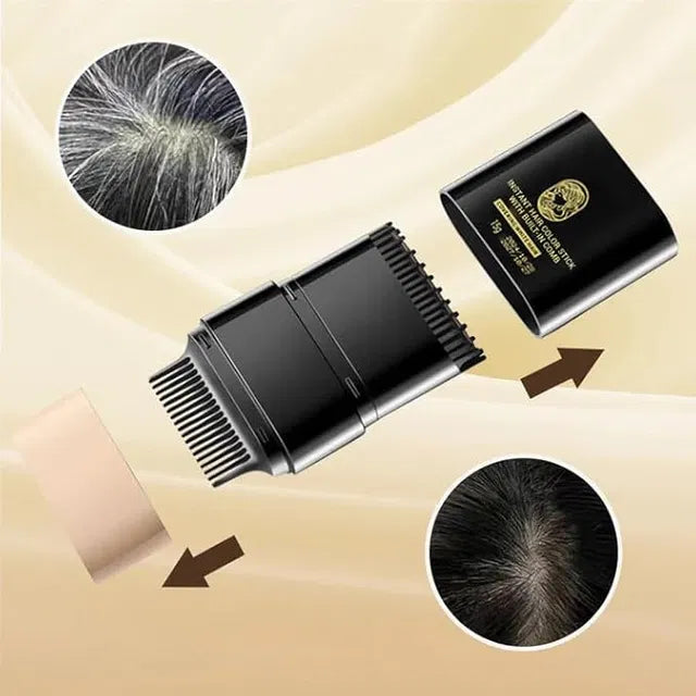 Instant Hair Dye Stick with Built-in Comb – Gray Hair Touch-Up